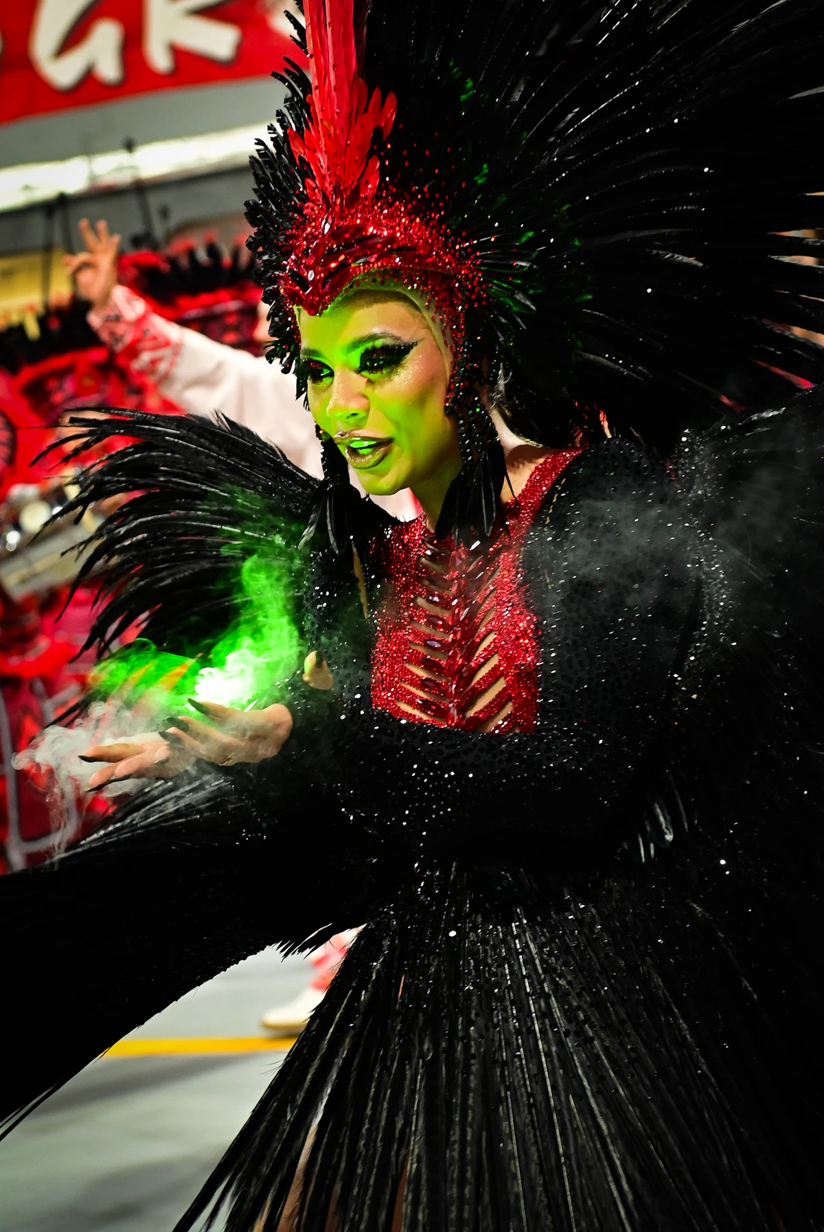 Lexa desfila pela Dragões da Real por Leo Franco / AgNews