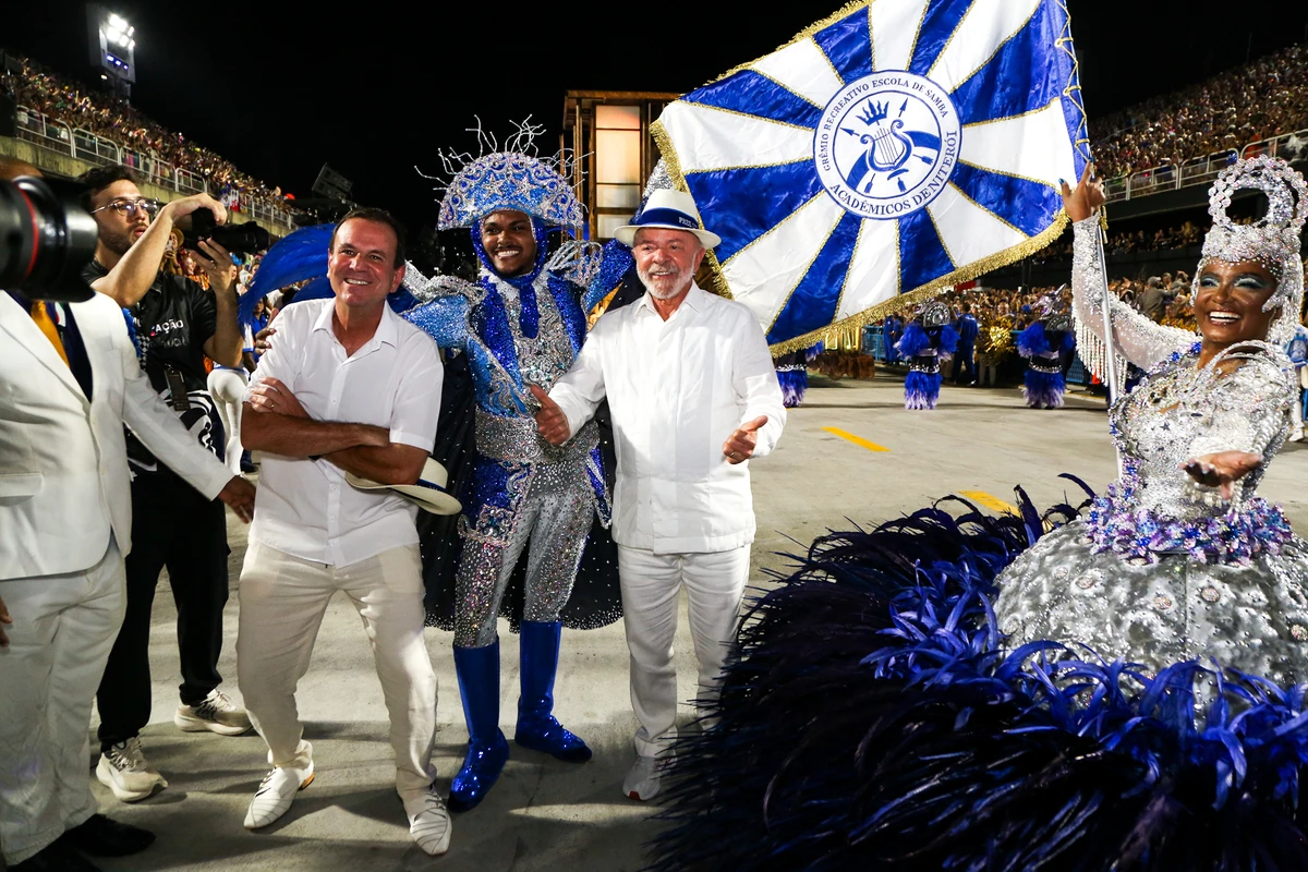 Lula na Sapucaí por AgNews