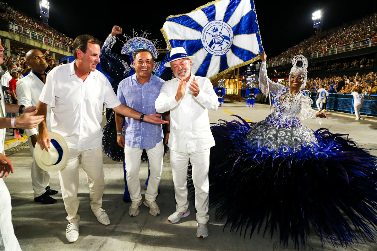 Lula na Sapucaí por AgNews