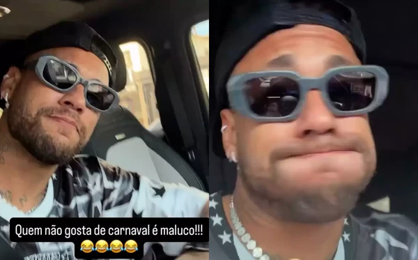 Neymar brincou sobre Carnaval em publicação nas redes sociais