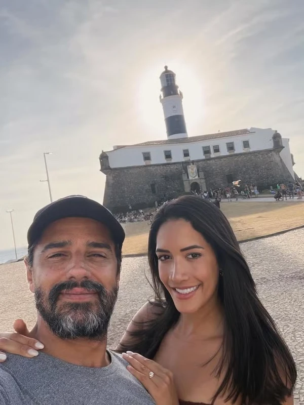 Priscilla Monroy e Alberto Cowboy por Reprodução/Instagram