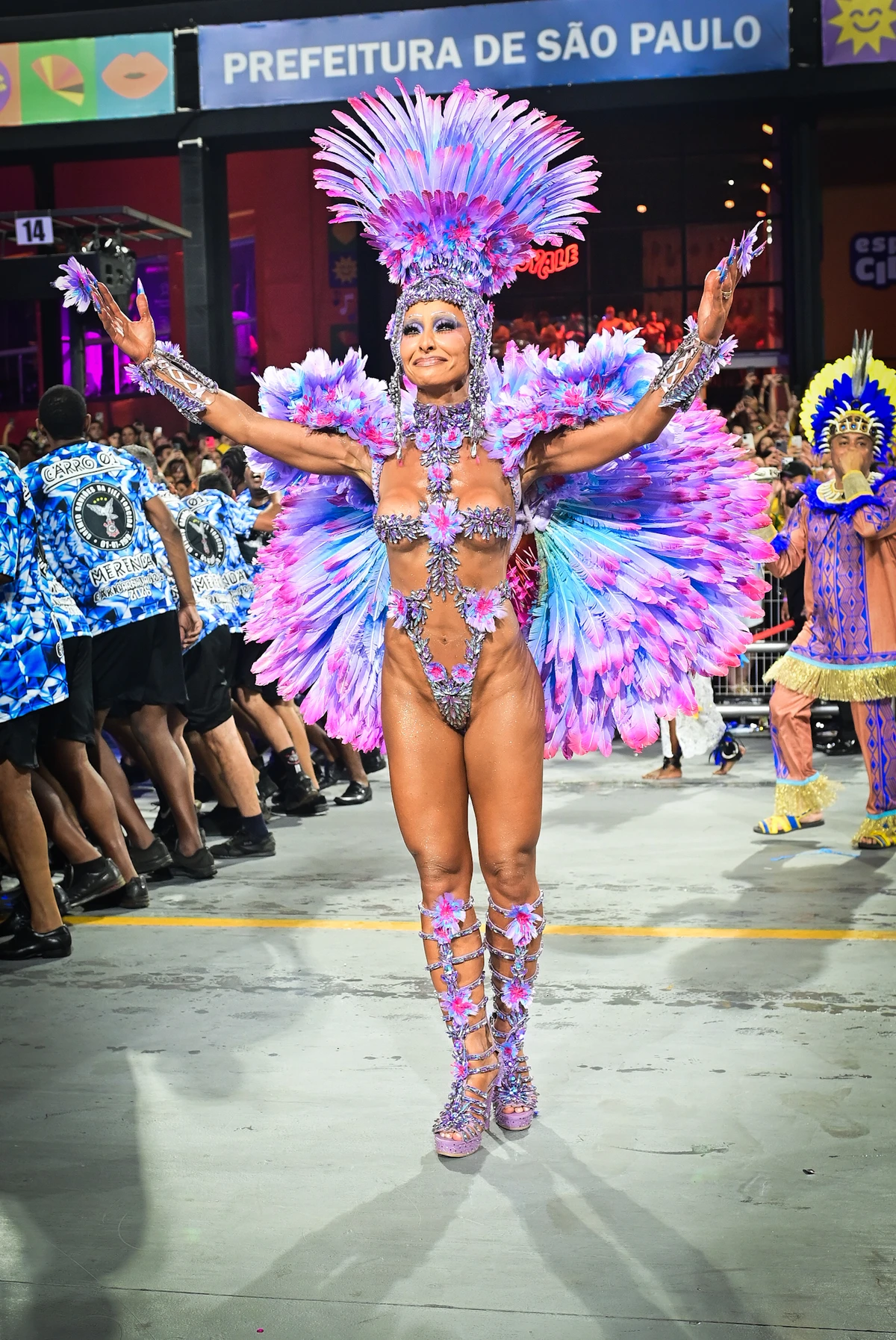 Sabrina Sato pela Gaviões da Fiel por Leo Franco /AgNews