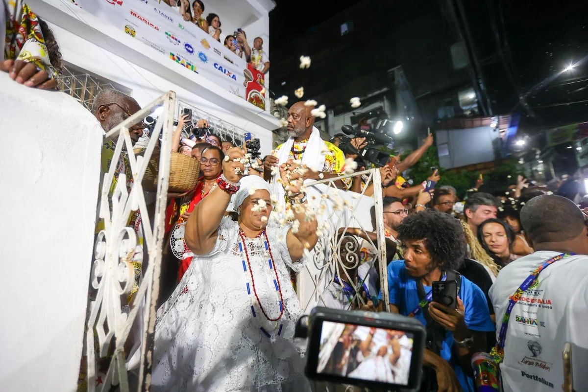 Saída do Ilê Aiyê 2026 por André Frutuôso (Casa de Mainha)/Divulgação