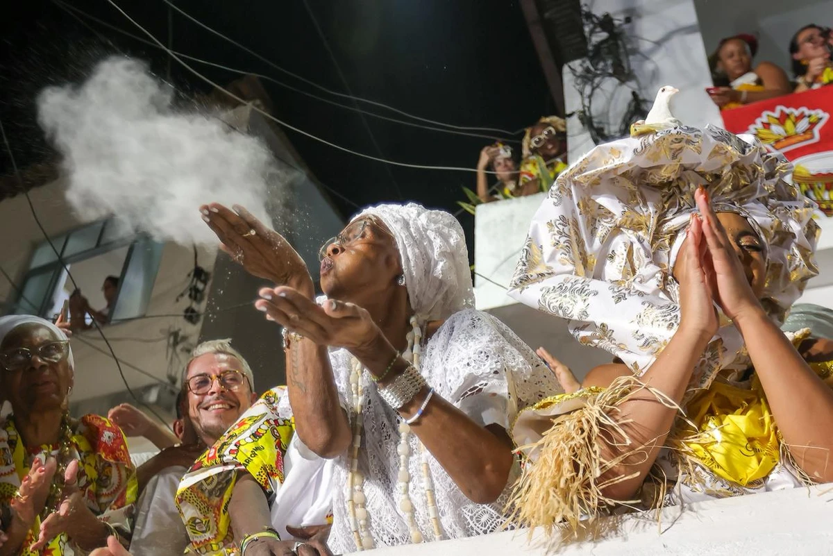 Saída do Ilê Aiyê 2026 por André Frutuôso (Casa de Mainha)/Divulgação