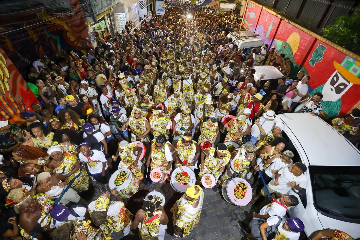 Saída do Ilê Aiyê 2026 por André Frutuôso (Casa de Mainha)/Divulgação