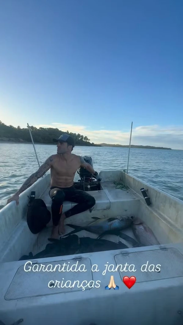 Daniel Cady curte o Carnaval 2026 em meio à natureza por Reprodução/Instagram