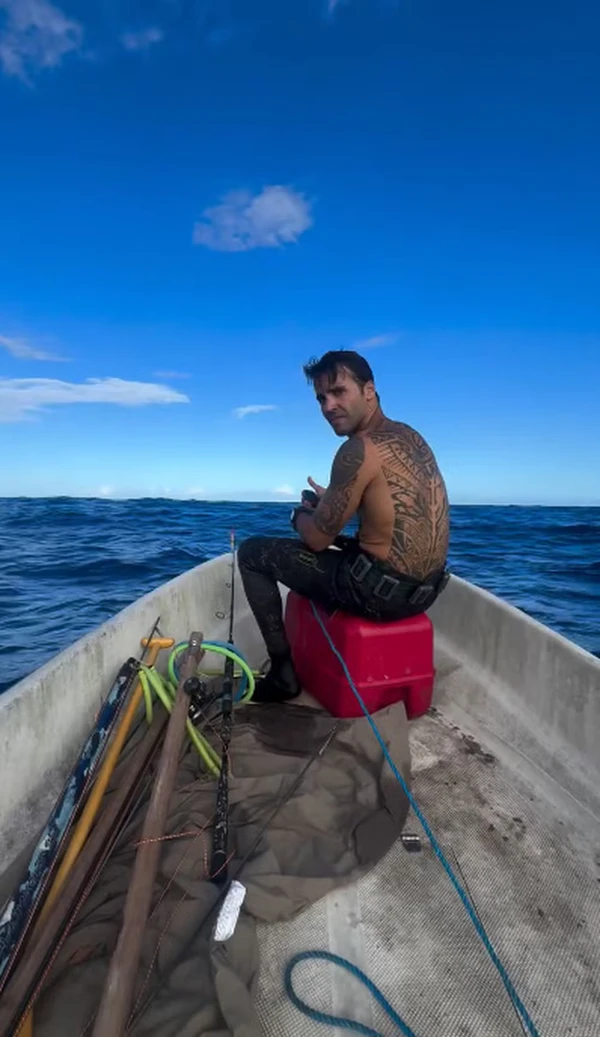 Daniel Cady curte o Carnaval 2026 em meio à natureza por Reprodução/Instagram