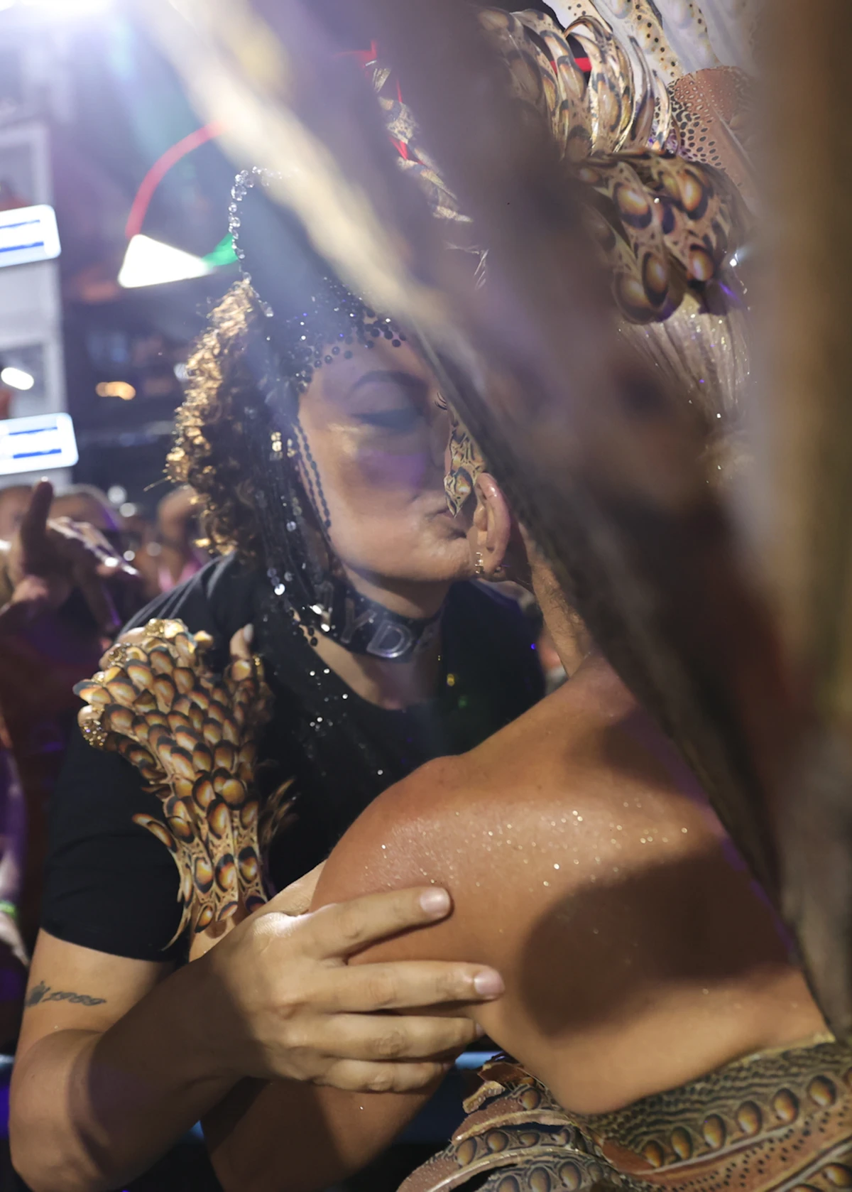 David Brazil e Adriane Galisteu por Anderson Bordê / AgNews