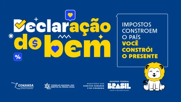 A destinação é exclusiva para quem opta pelo modelo de deduções legais (completo) e pode ser dividida entre fundos da criança e do idoso por Ministério dos Direitos Humanos e da Cidadania