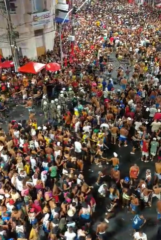 Igor Kannário comanda pipoca no Campo Grande por Gilberto Barbosa/CORREIO 