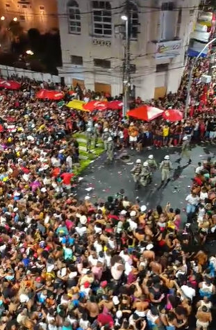 Igor Kannário comanda pipoca no Campo Grande por Gilberto Barbosa/CORREIO 