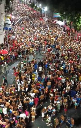 Igor Kannário comanda pipoca no Campo Grande por Gilberto Barbosa/CORREIO 