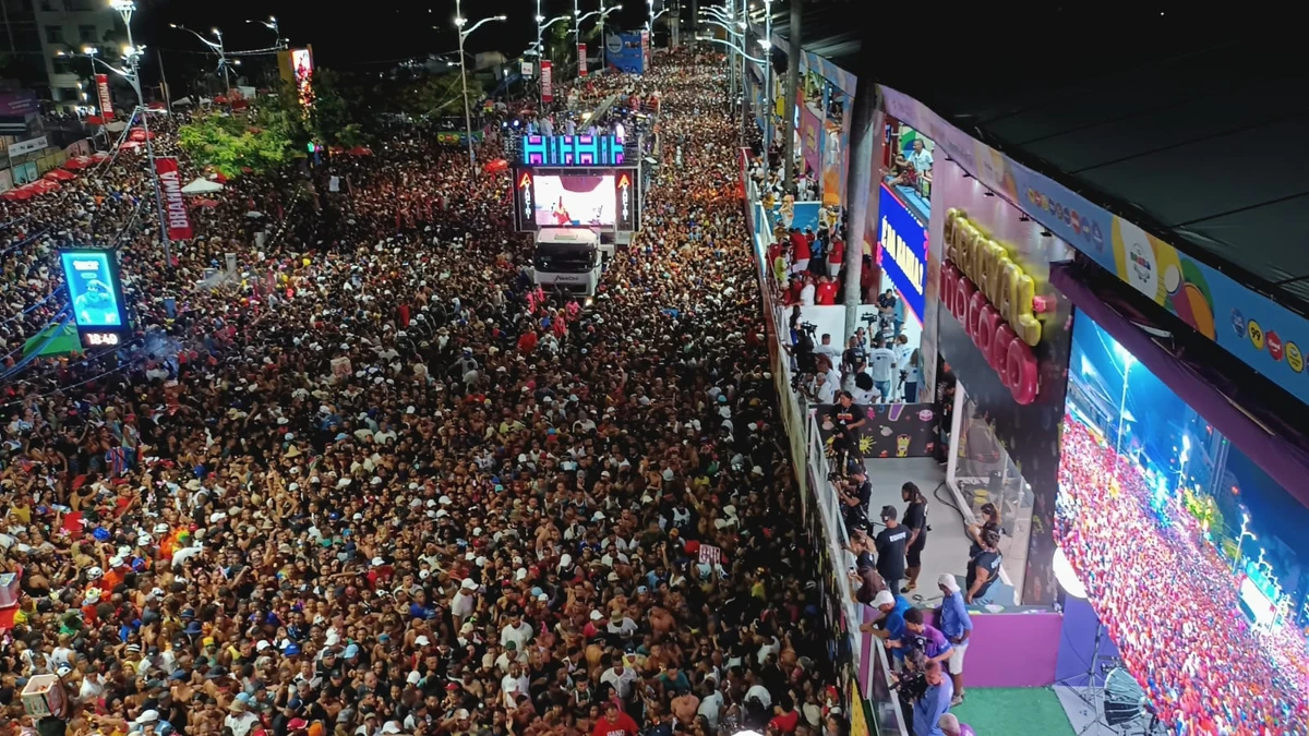 Igor Kannário em sua passagem pelo Circuito Osmar por Gilberto Barbosa/CORREIO