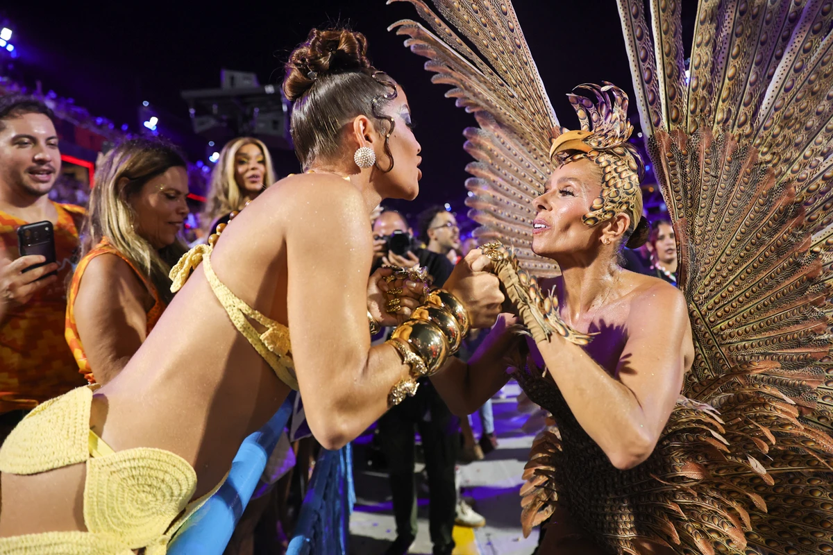 Jaqueline e Adriane Galisteu por Anderson Bordê / AgNews