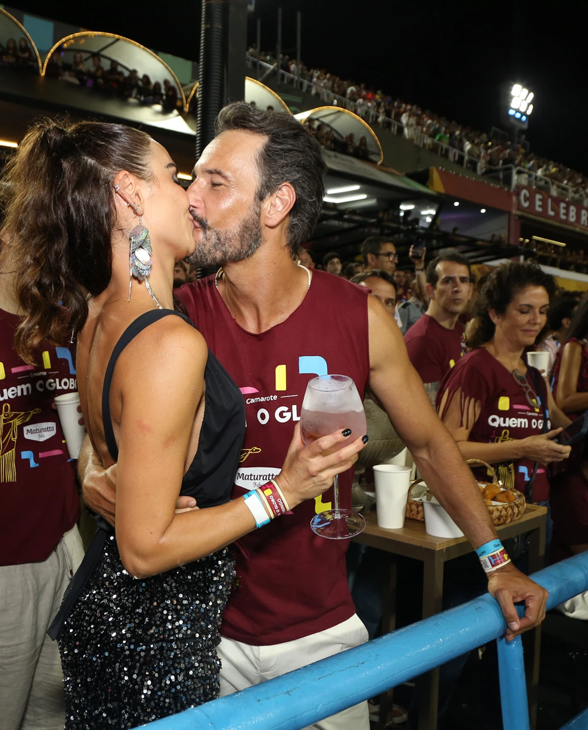 Mel Fronckowiak e Rodrigo Santoro por Dilson Silva/ AgNews