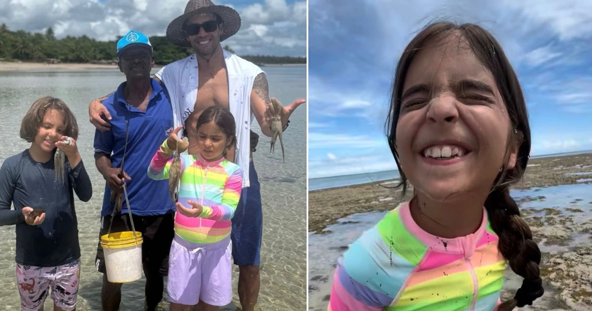 Imagem - Polvo solta tinta no rosto de Helena Sangalo e vídeo de Daniel Cady com as gêmeas viraliza nas redes