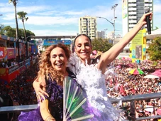 Imagem - Ivete Sangalo leva Daniela Mercury para puxar pipoca no Campo Grande: 'Tem que respeitar!'