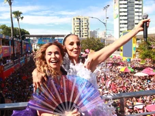 Imagem - Ivete Sangalo leva Daniela Mercury para puxar pipoca no Campo Grande: 'Tem que respeitar!'