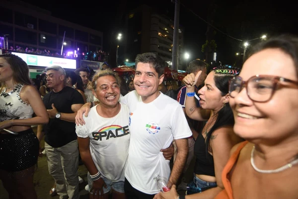 ACM Neto durante o Carnaval de Salvador por Divulgação