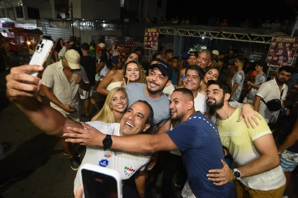 ACM Neto durante o Carnaval de Salvador por Divulgação