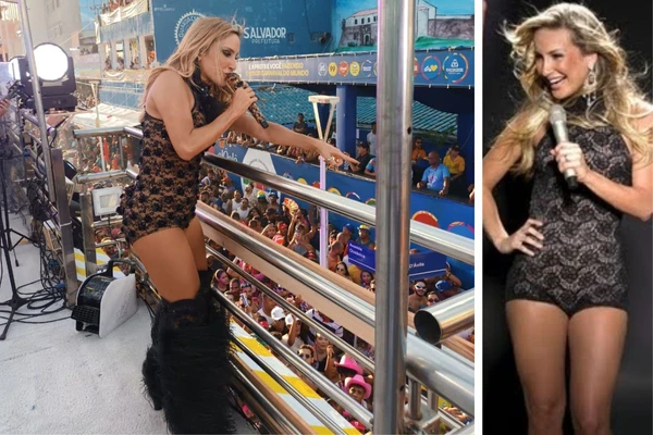 Claudia Leitte em 2026 x em 2008