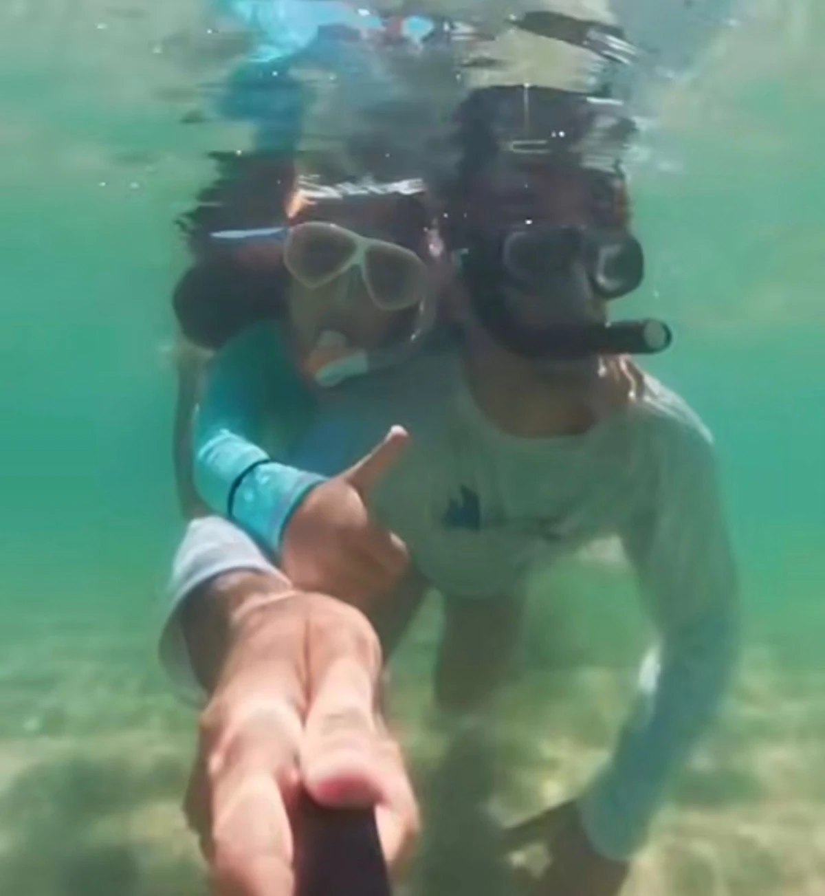 Daniel Cady e as filhas, Marina e Helena Sangalo por Reprodução