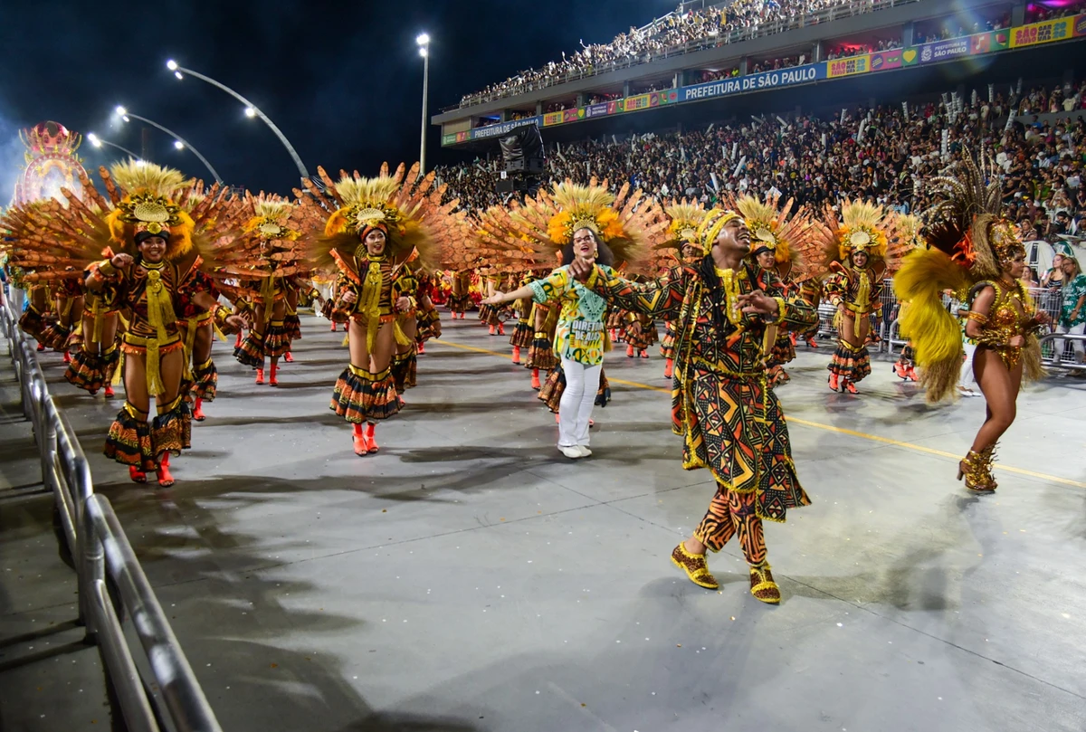 Desfile da Acadêmicos da Tucuruvi do acesso 1 das escolas de samba de SP por Edu Araujo/ Agnews