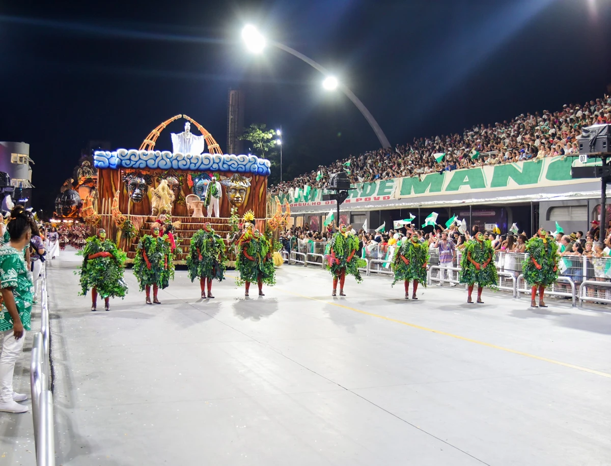 Desfile da Acadêmicos da Tucuruvi do acesso 1 das escolas de samba de SP por Edu Araujo/ Agnews