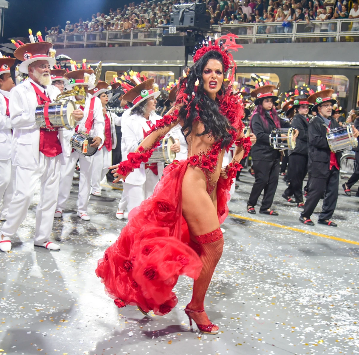 Desfile da Acadêmicos da Tucuruvi do acesso 1 das escolas de samba de SP por Edu Araujo/ Agnews