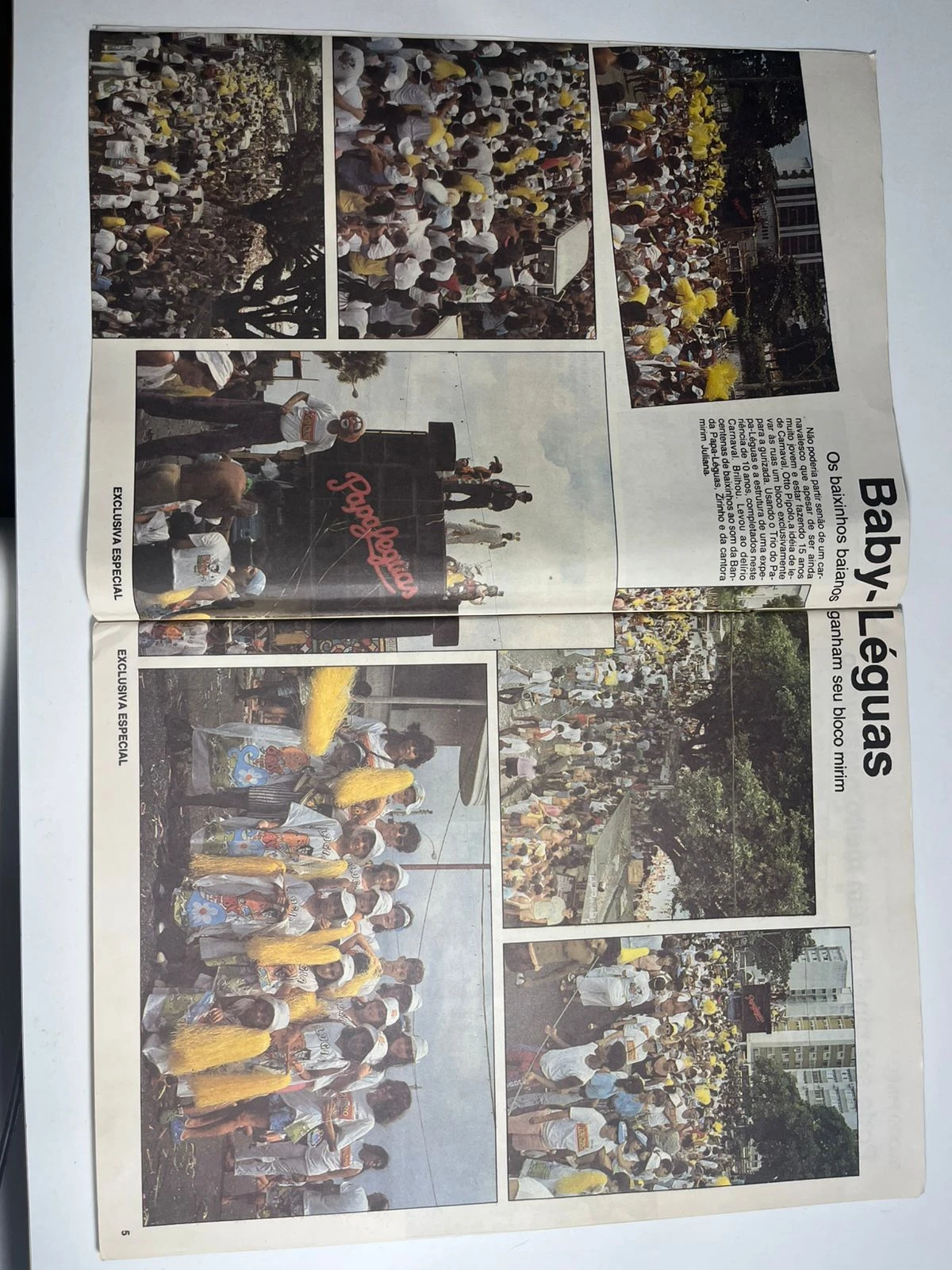 Documentos e fotos apontam que bloco Baby-Léguas foi o primeiro a desfilar no Circuito Dodô por Divulgação