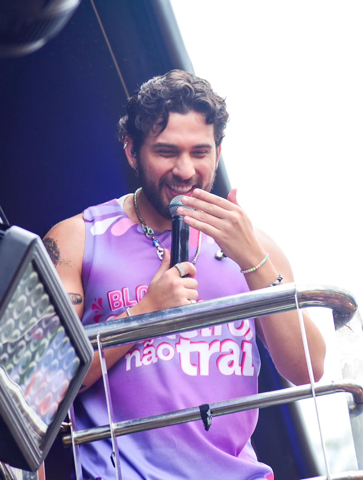 Gustavo Mioto no Parque Ibirapuera, em São Paulo por Edu Araujo/ Agnews