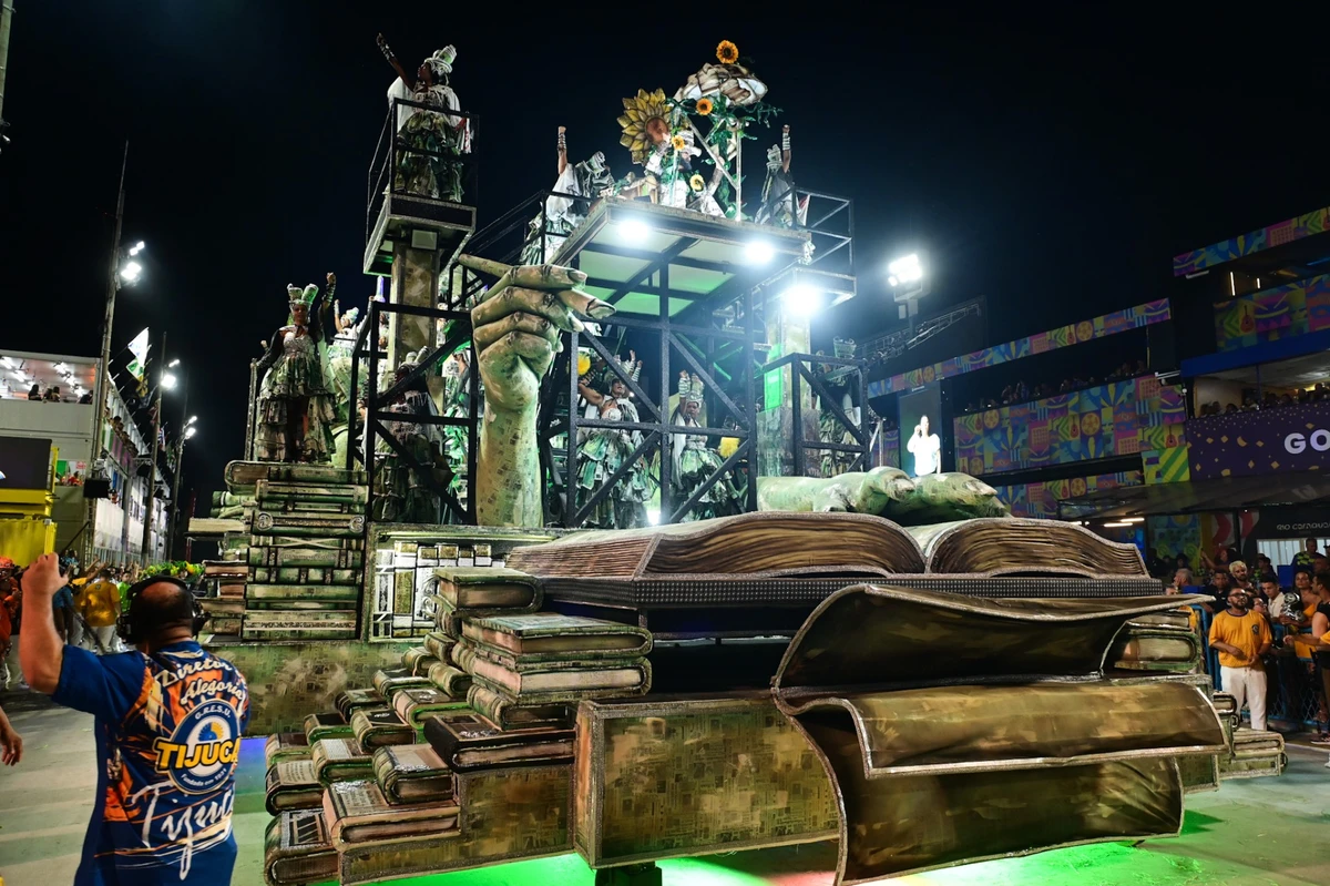 Imagens do desfile da Viradouro por  Leo Franco / AgNews