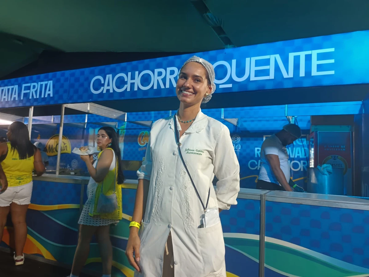 Juliana Caldas, nutricionista de 32 anos