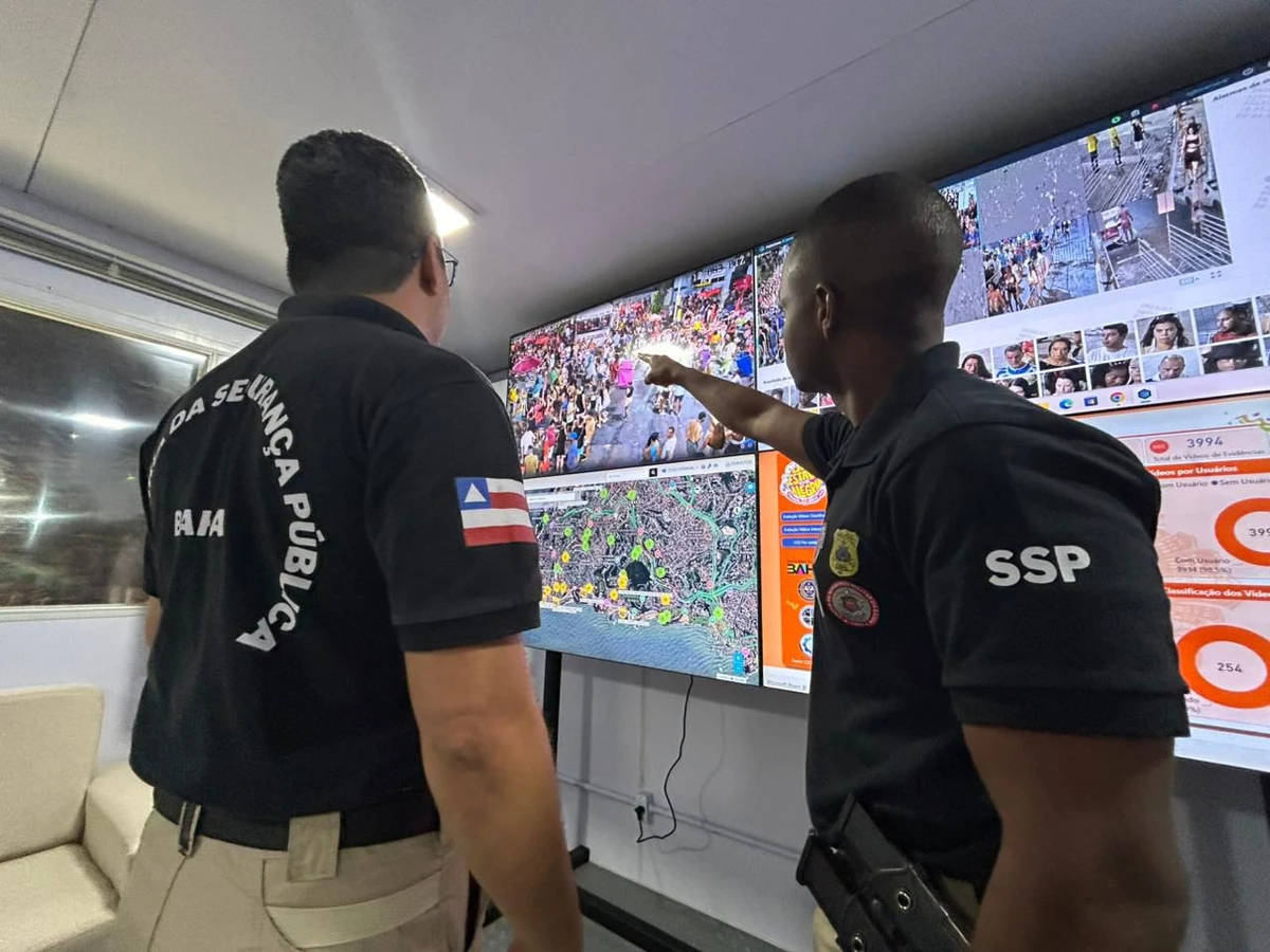 SSP e a GM no Carnaval por Reprodução SSP/GM