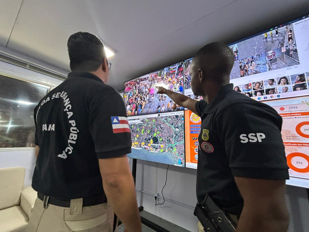 SSP e a GM no Carnaval por Reprodução SSP/GM