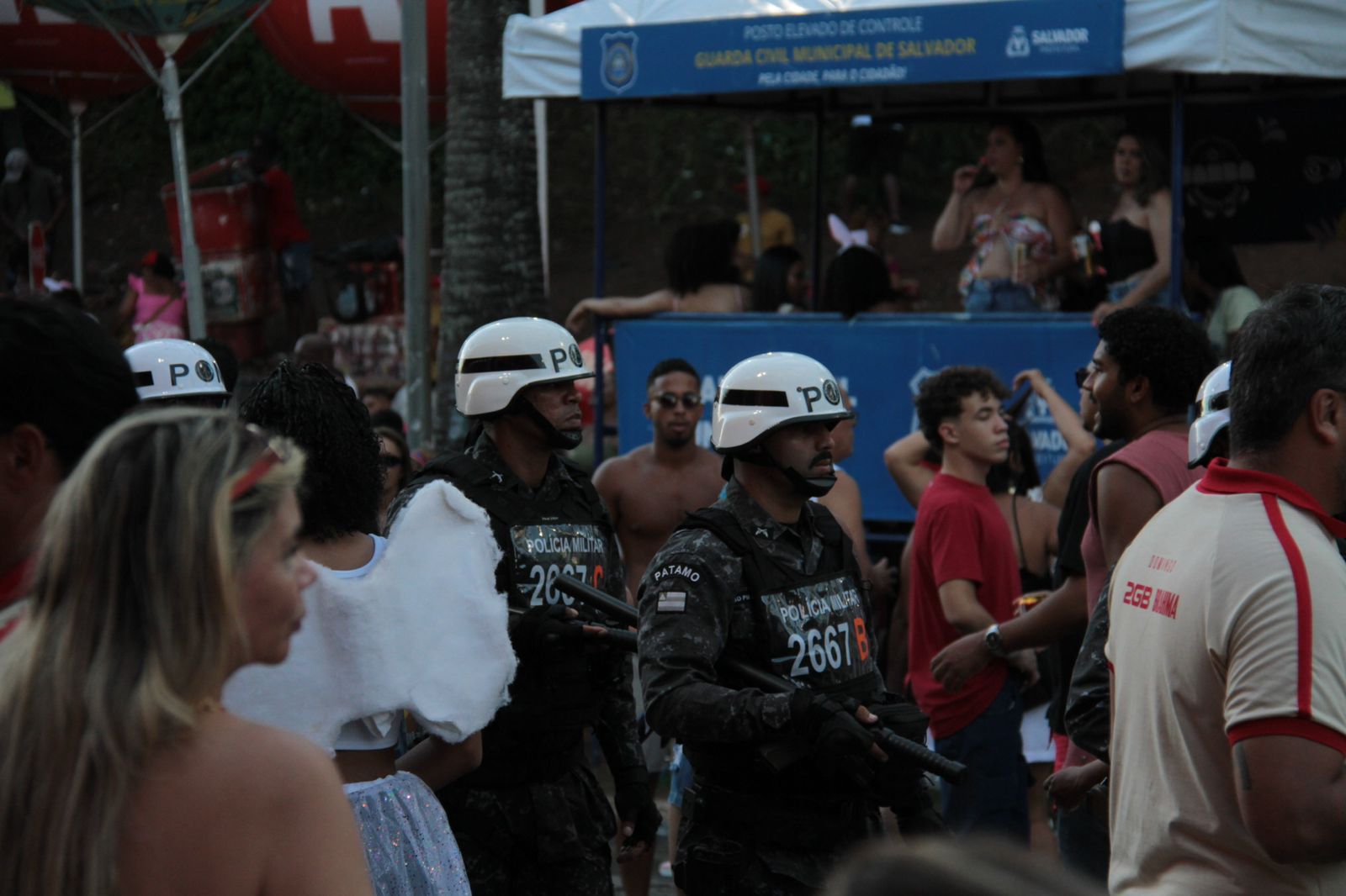 SSP e a GM no Carnaval por Reprodução SSP/GM