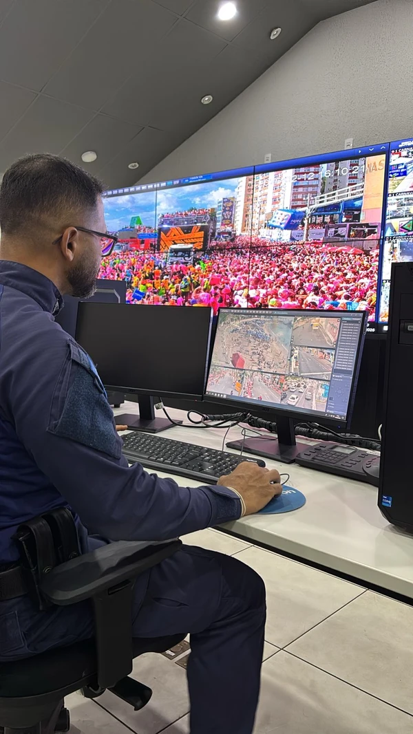 SSP e a GM no Carnaval por Reprodução SSP/GM