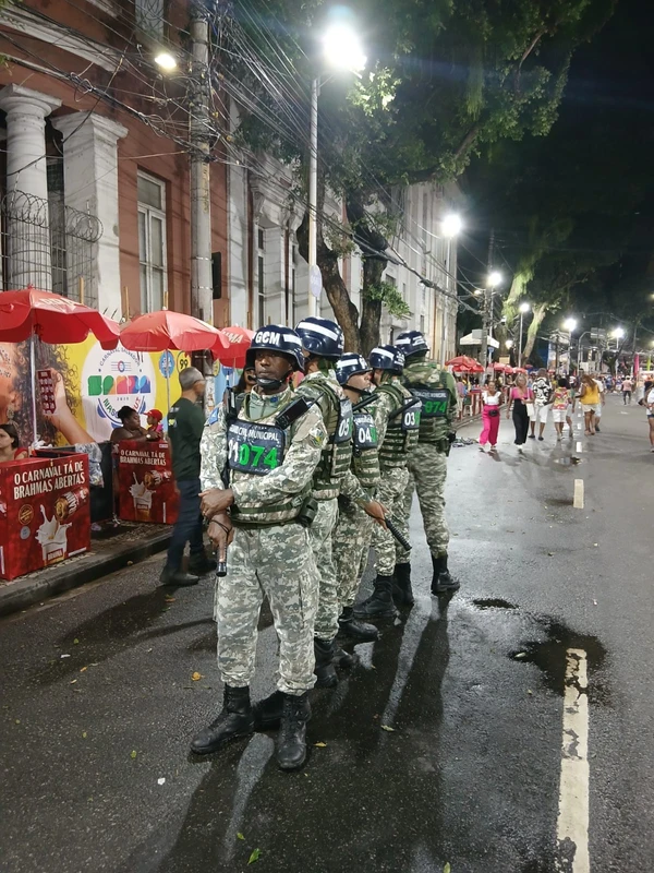 SSP e a GM no Carnaval por Reprodução SSP/GM