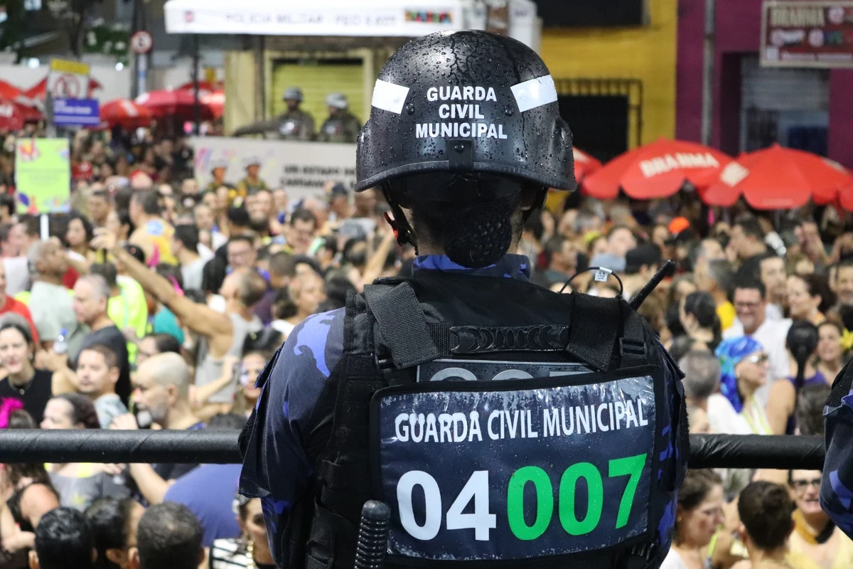 SSP e a GM no Carnaval por Reprodução SSP/GM