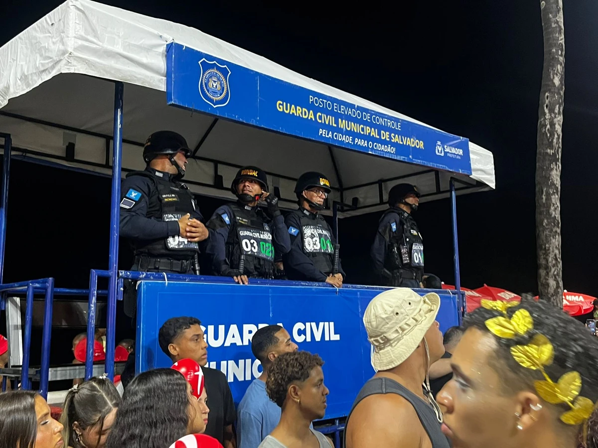 SSP e a GM no Carnaval por Reprodução SSP/GM