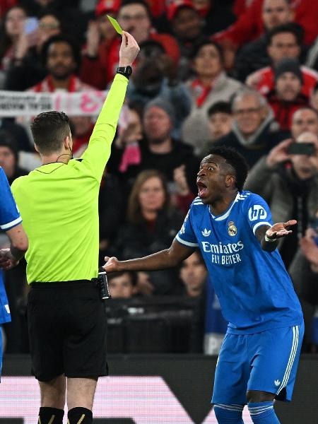 Vini Jr denunciou ofensa racista de jogador argentino por Reprodução