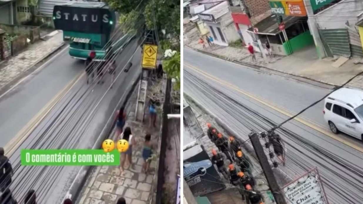 Imagem - Mais policial que folião: bloco de Carnaval flopa e vídeo viraliza na internet