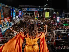 Imagem - Margareth Menezes se despede da folia com pipoca no Campo Grande