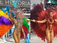 Imagem - Após polêmica com Virginia, Sabrina Sato impressiona ao aguentar fantasia de 40kg