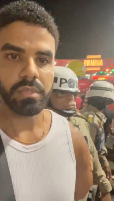 Esposo de alun-oficial da PM foi alvo de agressões por Acervo pessoal