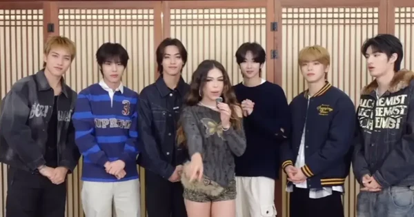 Melody anuncia parceria com grupo de K-pop 82MAJOR por Reprodução