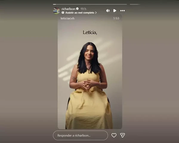 Richarlison compartilhou publicaç por Reproduçaõ