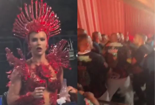 Virginia Fonseca aparece assustada com briga generalizada após desfile na Sapucaí por Quem/Reprodução