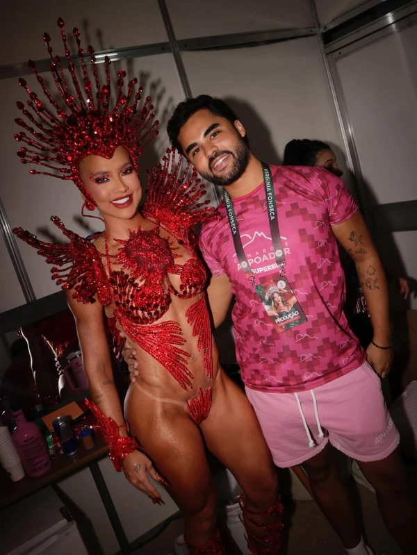 Virginia Fonseca e Lucas Guedez por Reprodução/Instagram