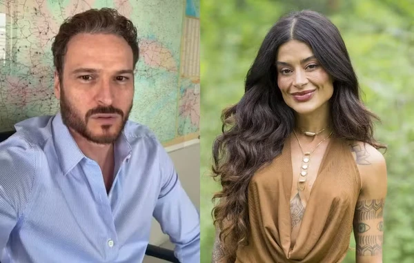 Aline Campos e Fred Costa por Reprodução/Redes Sociais  